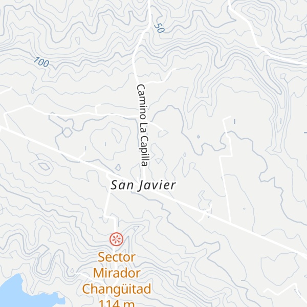 Map of Cerro Coyumbué