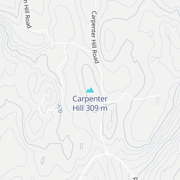 Map of Carpenter Hill