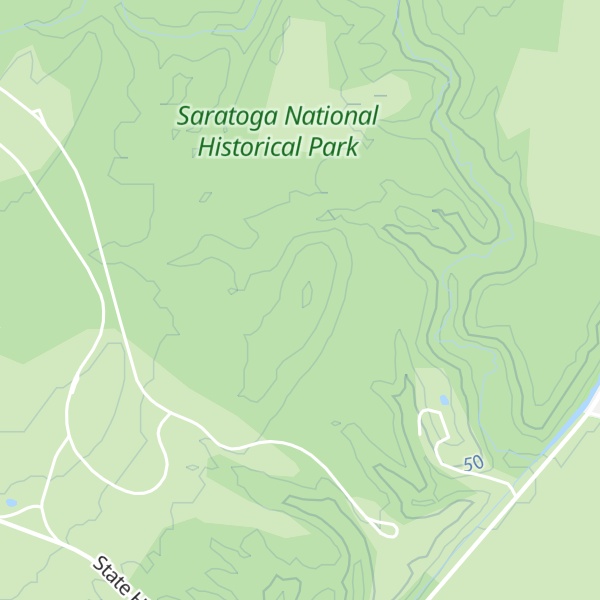 Map of Bemis Heights