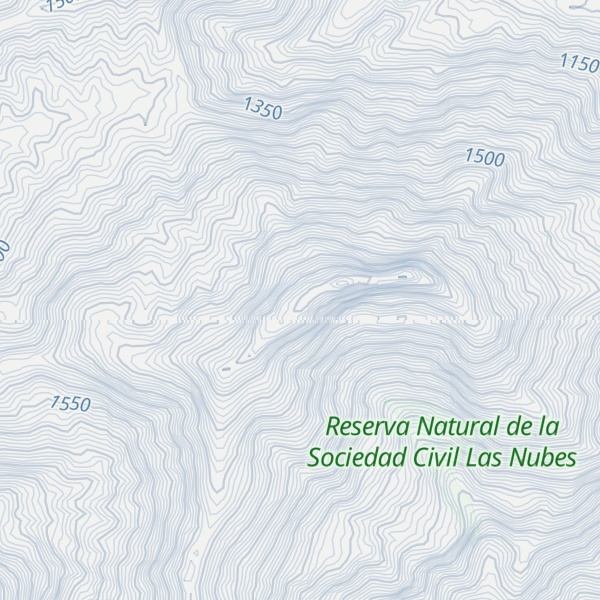 Map of Cerro de la Senora