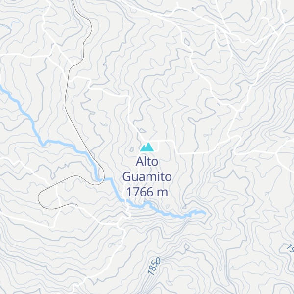 Map of Alto Guamito