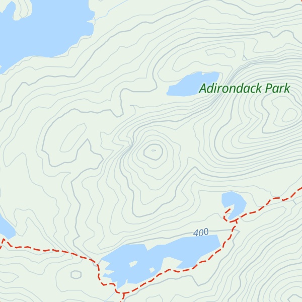Map of Antwine Hill