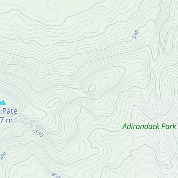 Map of Bald Pate