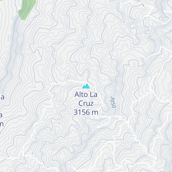 Map of Alto La Cruz