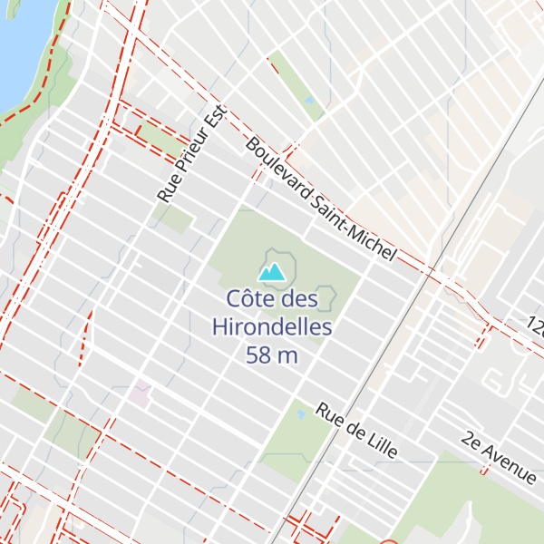Map of Côte des Hirondelles