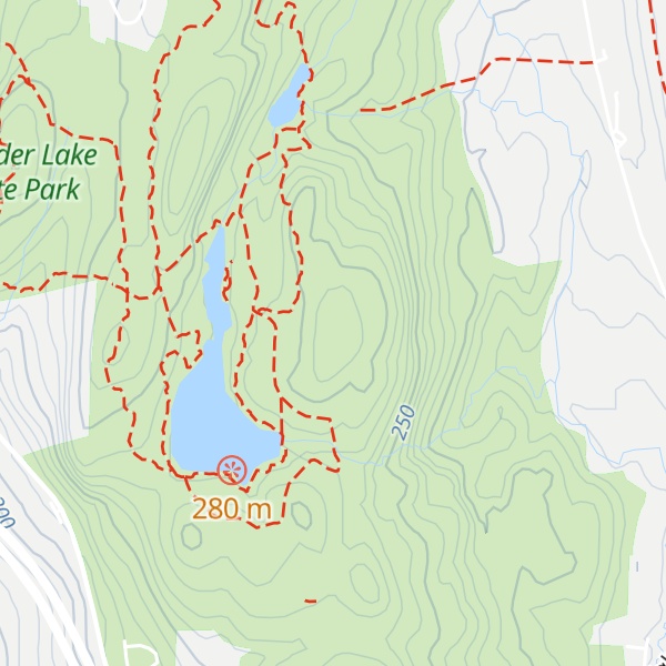 Map of Iron Hill
