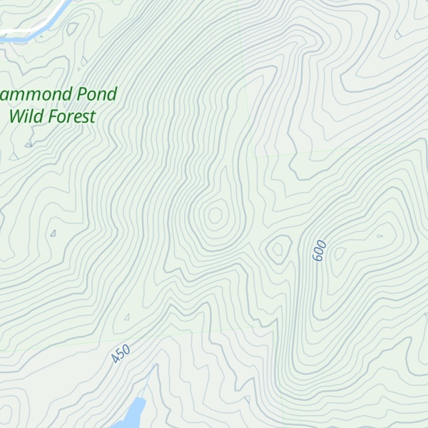Map of Split Rock Mountain