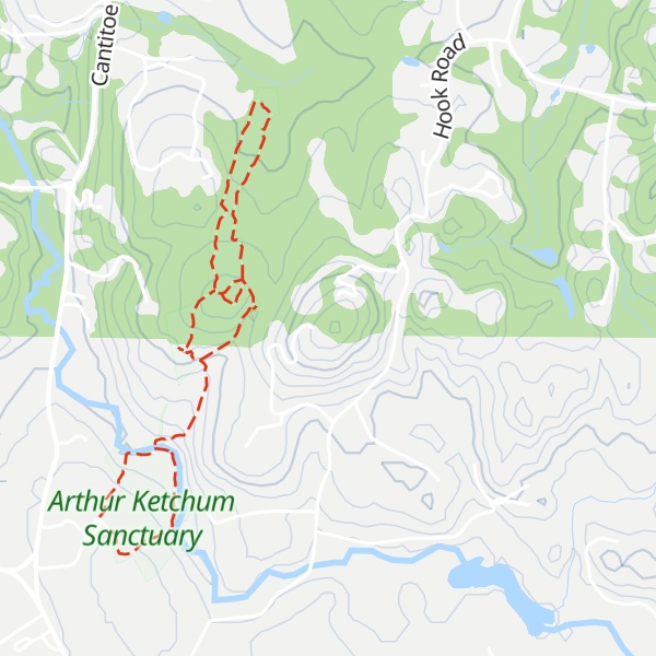 Map of Mount Aspetong