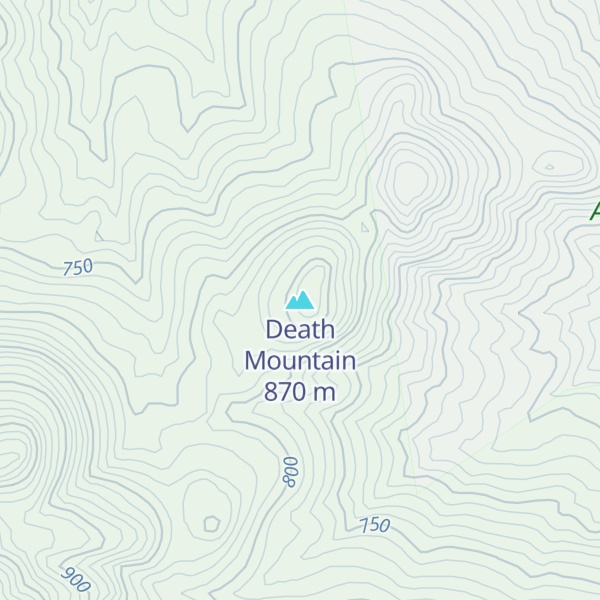 Map of Death Mountain