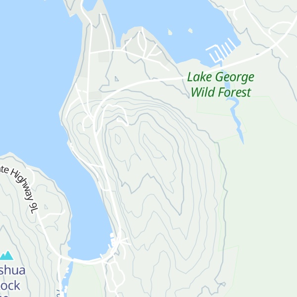 Map of Burnt Hill