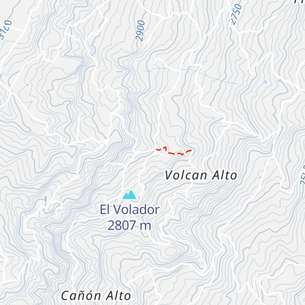 Map of Cabaña