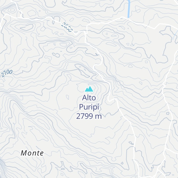 Map of Alto Puripí