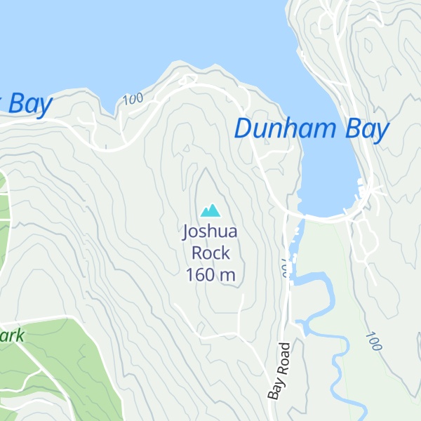 Map of Joshua Rock