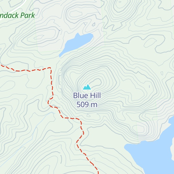 Map of Blue Hill