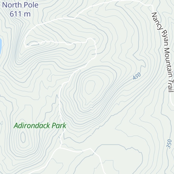 Map of Hogback Mountain