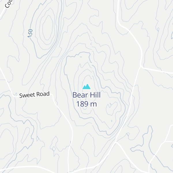 Map of Bear Hill