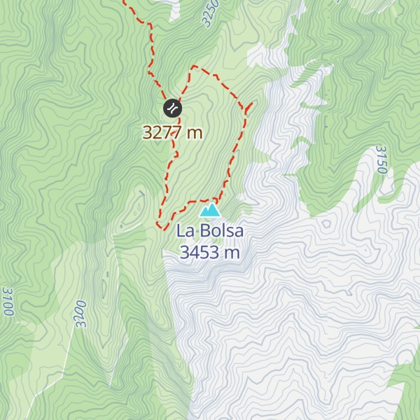 Map of La Bolsa