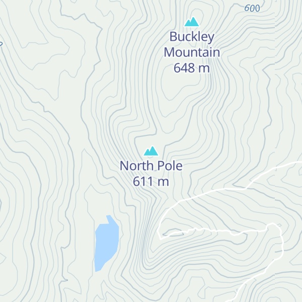 Map of North Pole