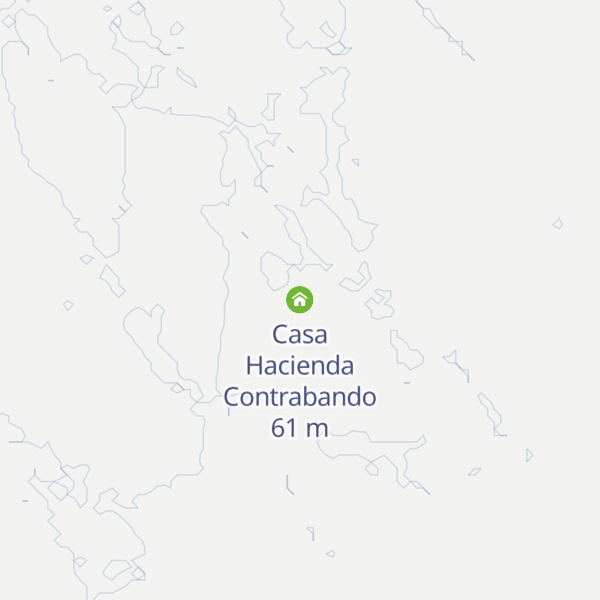 Map of Casa Hacienda Contrabando