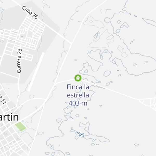 Map of Finca la estrella