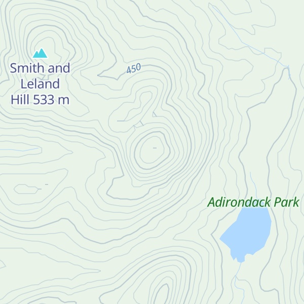 Map of Desolate Hill