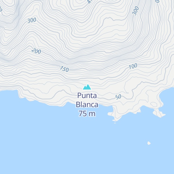 Map of Punta Blanca