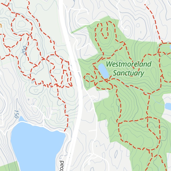 Map of Chestnut Ridge