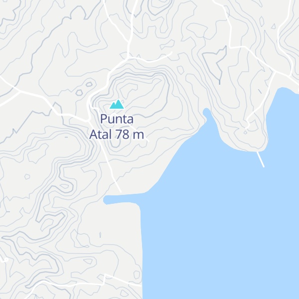 Map of Refugio Pullao