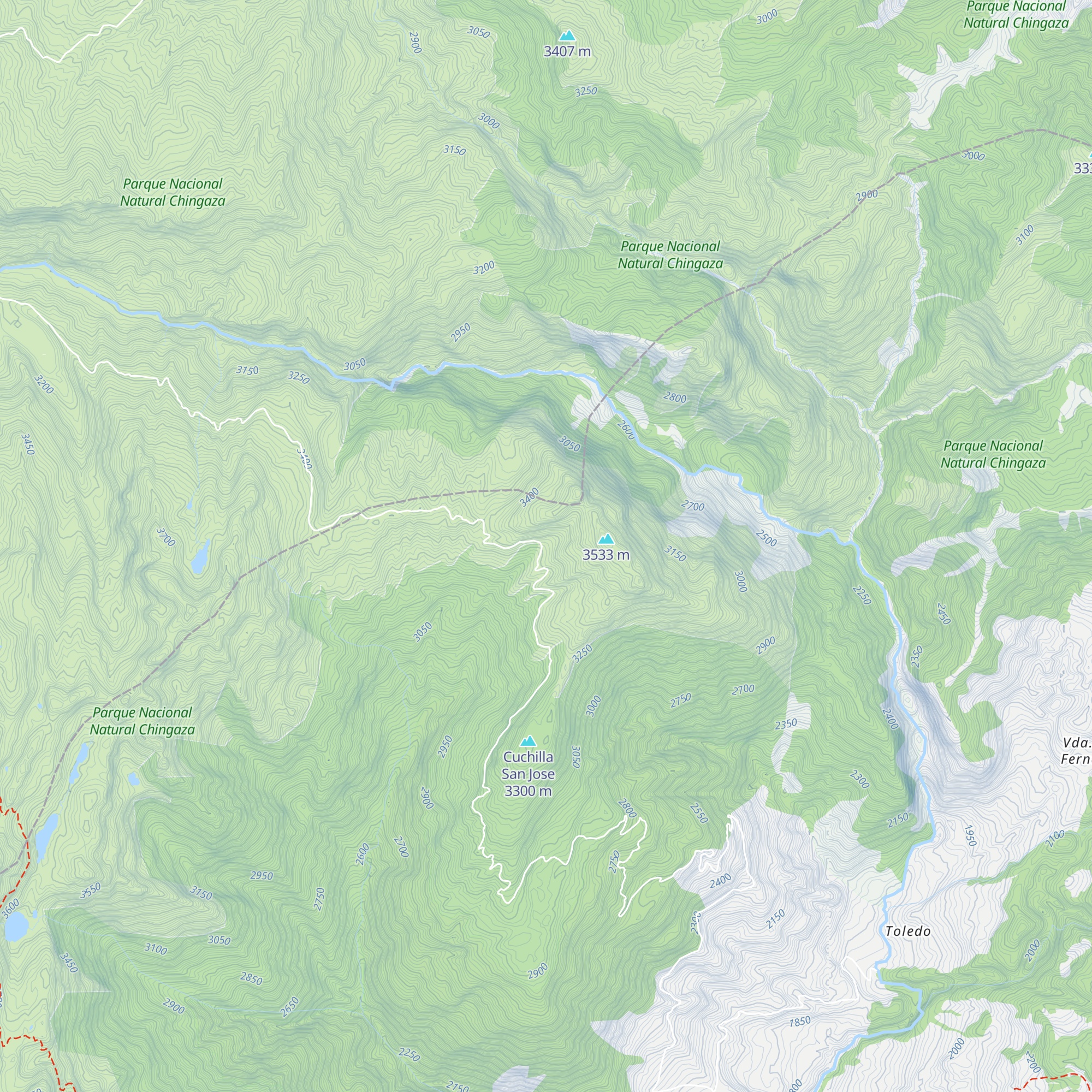 Refugio de emergencia map