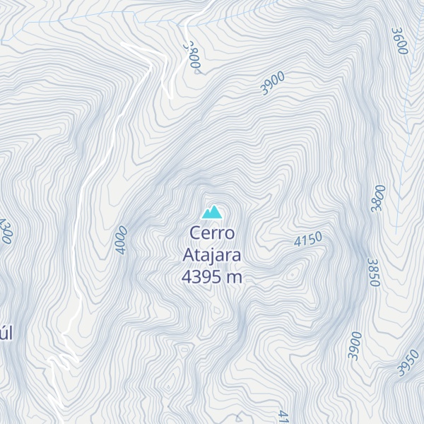 Map of Cerro Atajara