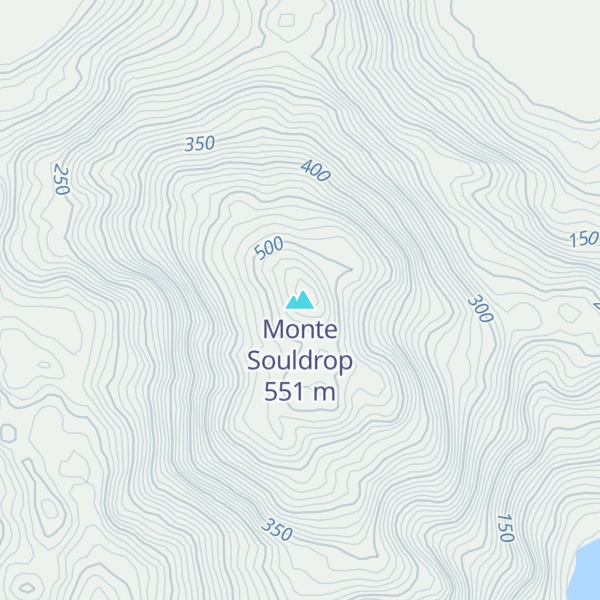 Map of Monte Souldrop