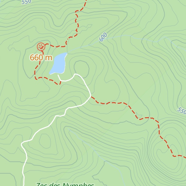 Map of Refuge du Vagabond