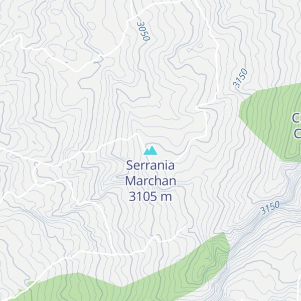 Map of Serrania Marchan