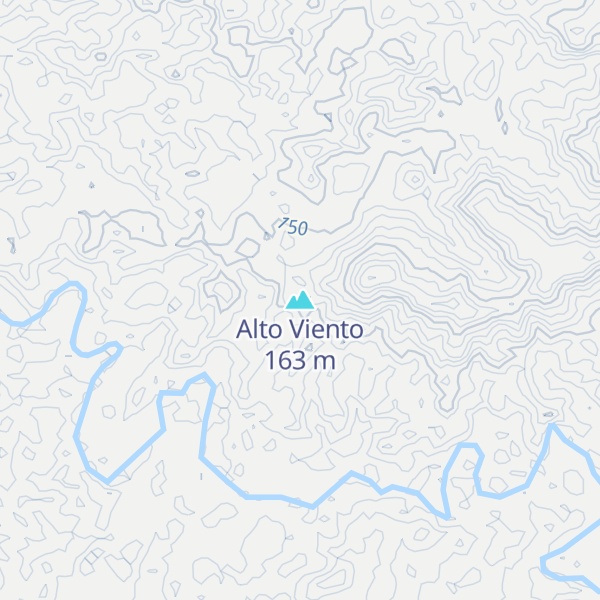 Map of Alto Viento