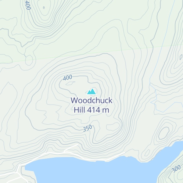 Map of Woodchuck Hill