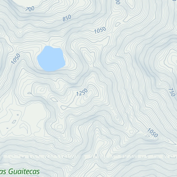 Map of Cerro Cuptana