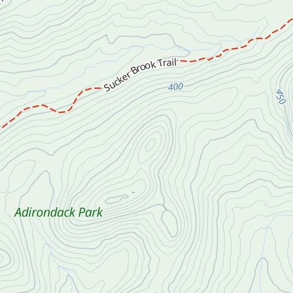 Map of Number Seven Hill