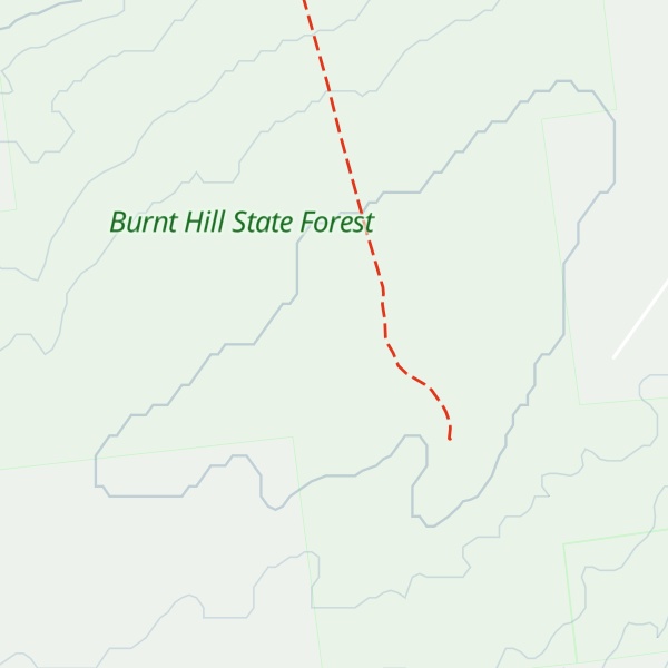 Map of Burnt Hill