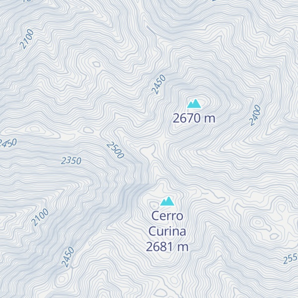 Map of Alto de Chinchicuá