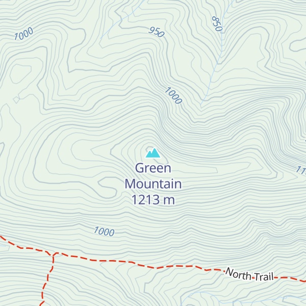 Map of Green Mountain