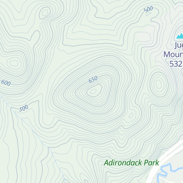 Map of Old Far Mountain