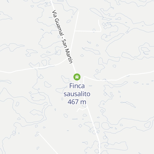 Map of Finca sausalito