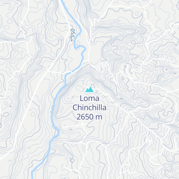 Map of Loma Chinchilla