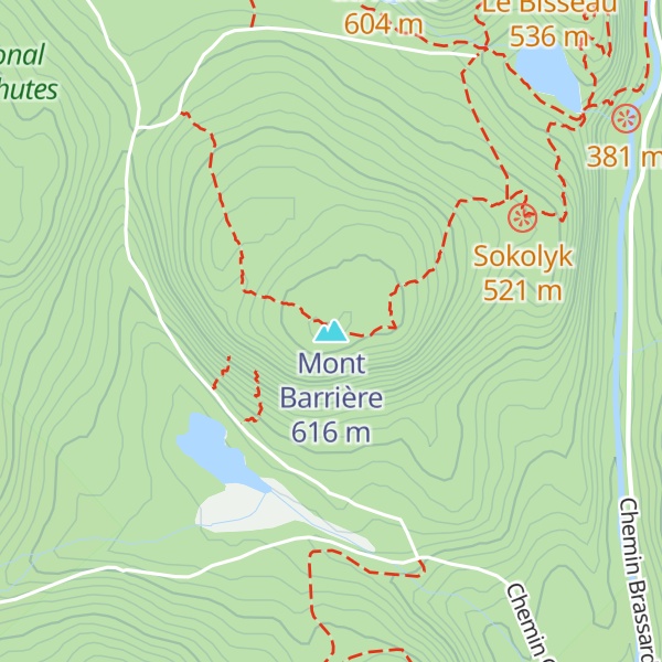 Map of Mont Barrière