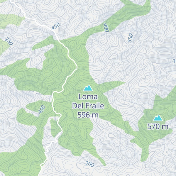Map of Loma Del Fraile