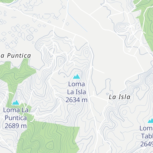 Map of Loma La Isla