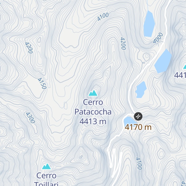 Map of Cerro Patacocha