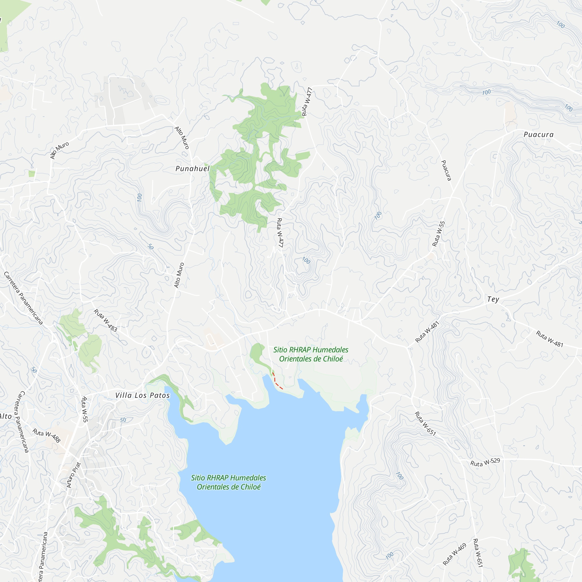 Cabaña Donde Juanito map
