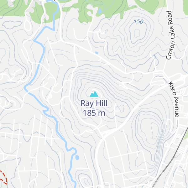 Map of Ray Hill