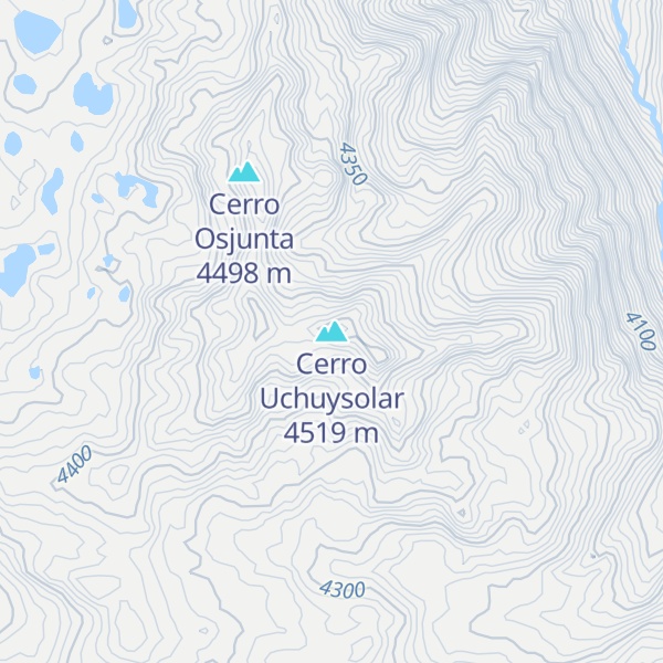 Map of Cerro Uchuysolar
